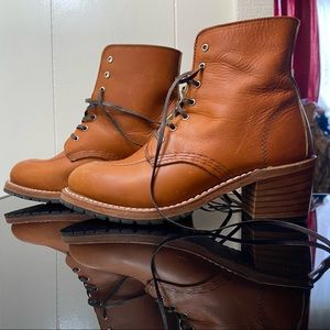RED WING CLARA BOOT - Oro legacy leather